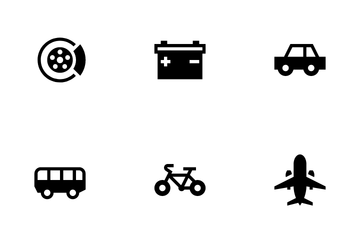 Vehicle And Parts Icon Pack