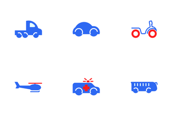 Vehicle Colour Icon Pack