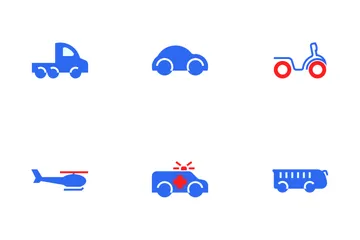 Vehicle Colour Icon Pack