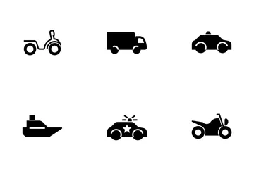 Vehicle Dark Icon Pack