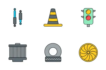 Vehicle Maintenance Icon Pack