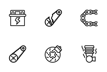 Vehicle Part Icon Pack