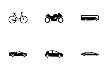 Vehicle Types Icon Pack