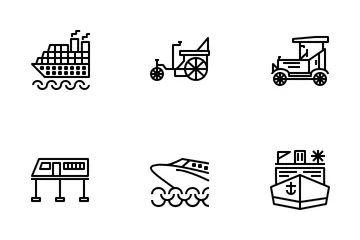 Vehicles Icon Pack