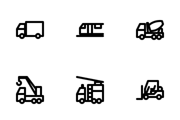Vehicles Icon Pack