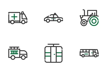 Vehicles Icon Pack