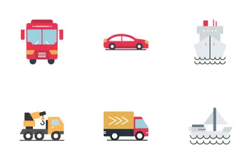 Vehicles Icon Pack