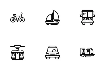 Vehicles Icon Pack