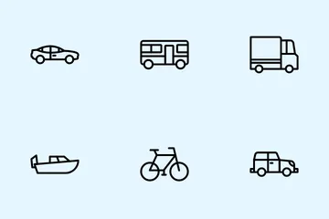 Vehicles Icon Pack