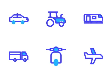 Vehicles Icon Pack