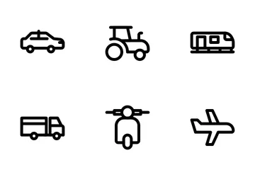 Vehicles Icon Pack