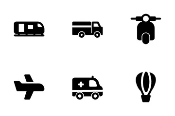 Vehicles Icon Pack