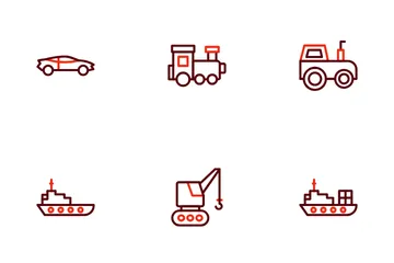 Vehicles Icon Pack