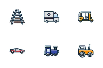 Vehicles Icon Pack