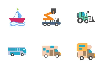 Vehicles Icon Pack