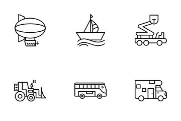 Vehicles Icon Pack