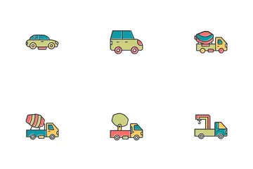 Vehicles Icon Pack