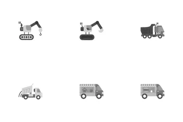 Vehicles Icon Pack