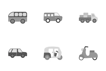 Vehicles Icon Pack