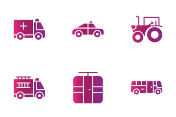 Vehicles Icon Pack