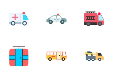 Vehicles Icon Pack