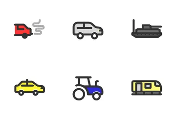 Vehicles Icon Pack