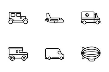 Vehicles Icon Pack