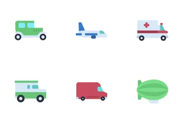 Vehicles Icon Pack