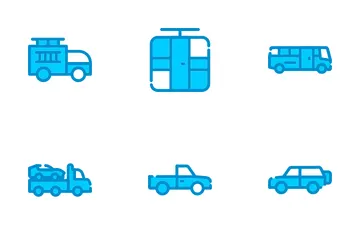 Vehicles Icon Pack