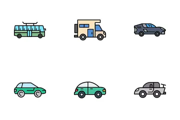 Vehicles Icon Pack