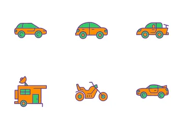 Vehicles Icon Pack