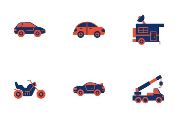 Vehicles Icon Pack