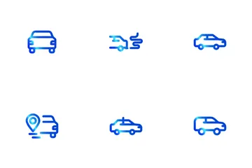 Vehículo Paquete de Iconos
