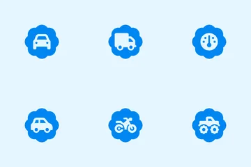 Vehículo automotor Paquete de Iconos