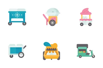 Vending Carts Icon Pack