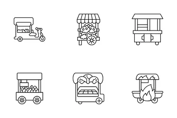 Vending Carts Icon Pack