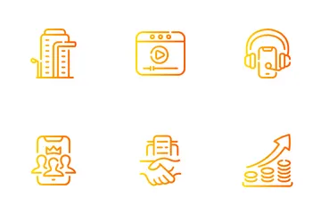 Ventas y Marketing Icon Pack