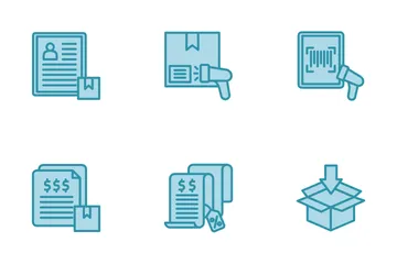 Ventes et logistique Pack d'Icônes