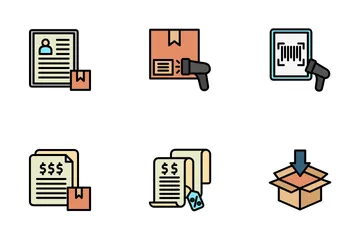Ventes et logistique Pack d'Icônes