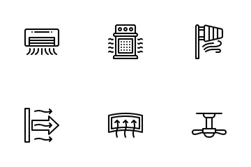 Ventilação Pacote de Ícones