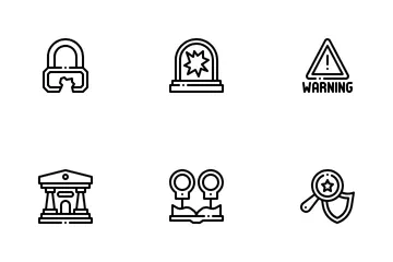 Verbrechen Symbolpack