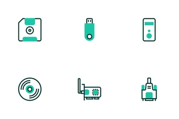 Computador e hardware Pacote de Ícones