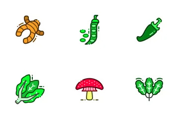 Verduras Paquete de Iconos