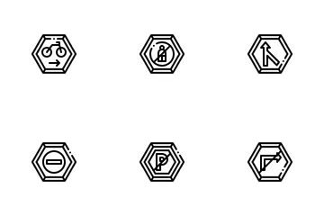 Verkehrsschilder Symbolpack