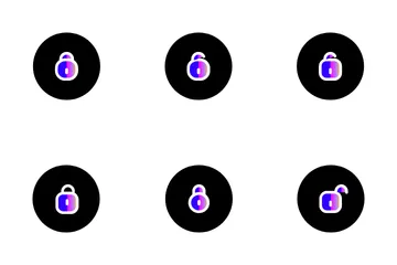 Verrouiller/Déverrouiller Icon Pack