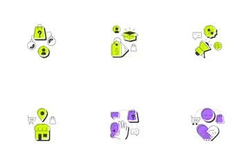 Verschiedenes Symbolpack