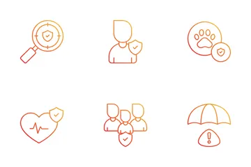 Versicherung Symbolpack