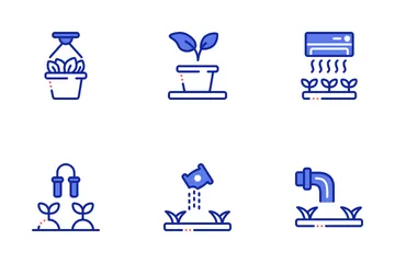 Vertical Gardening Icon Pack