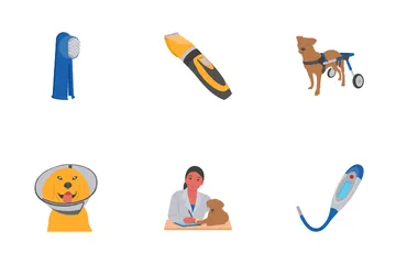 Veterinario Paquete de Iconos