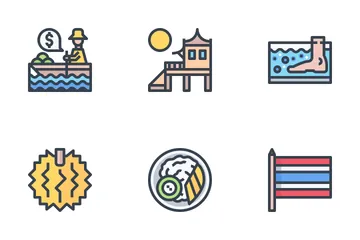 Viaggio in Tailandia Icon Pack